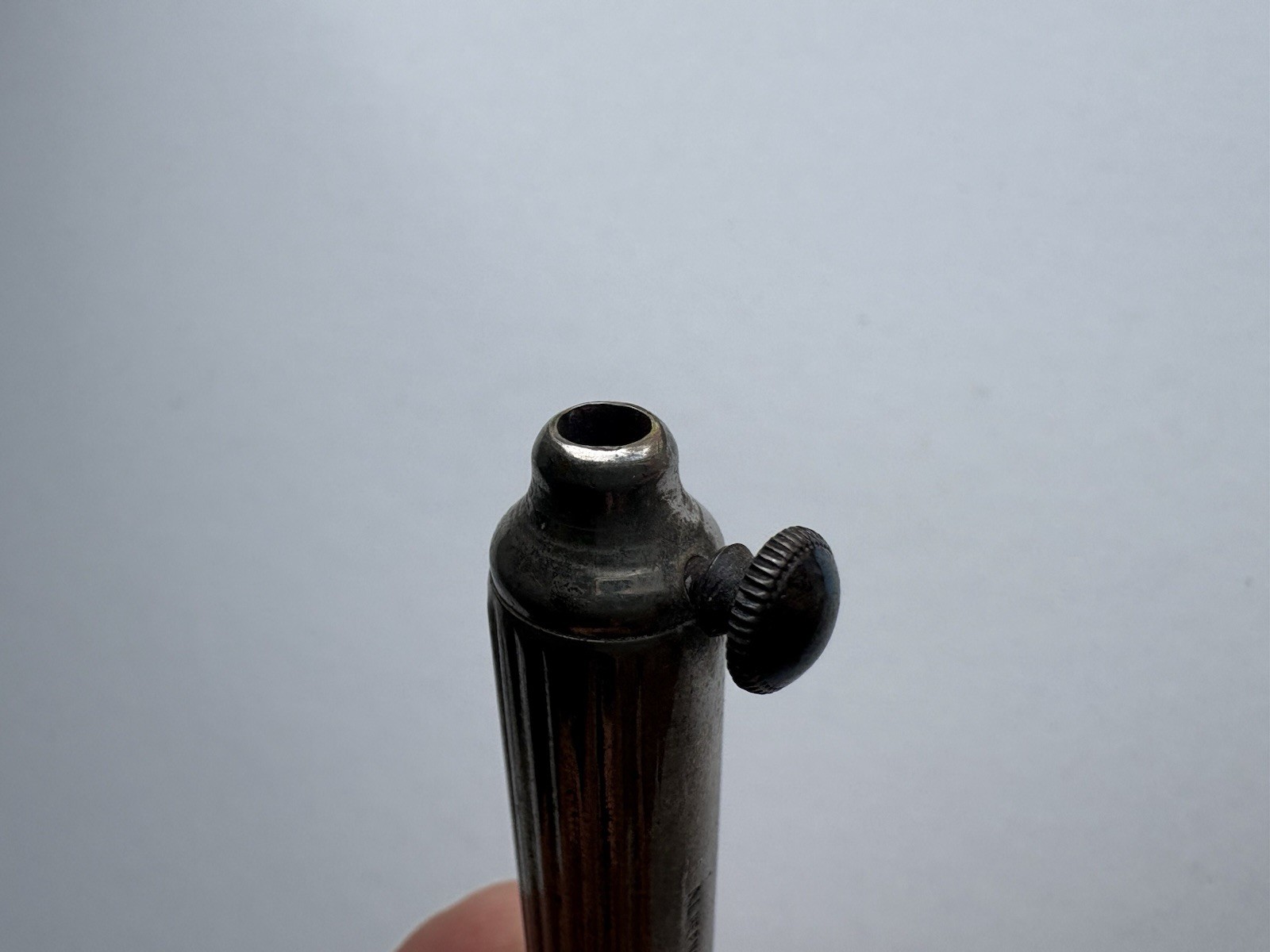 Antique A.L. Hernstein NY Ribbed Handle Civil War Era Surgical Medical Tool