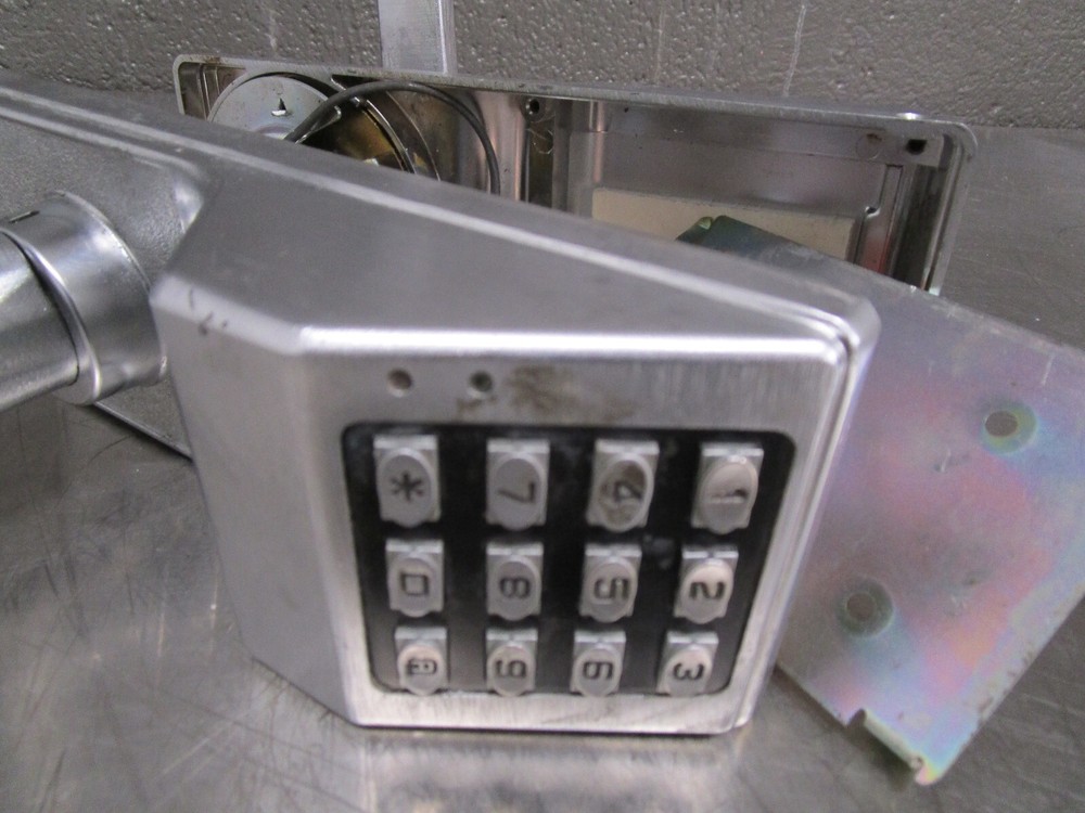 Alarm Lock Systems Electronic Lock Keypad Brushed Chrome