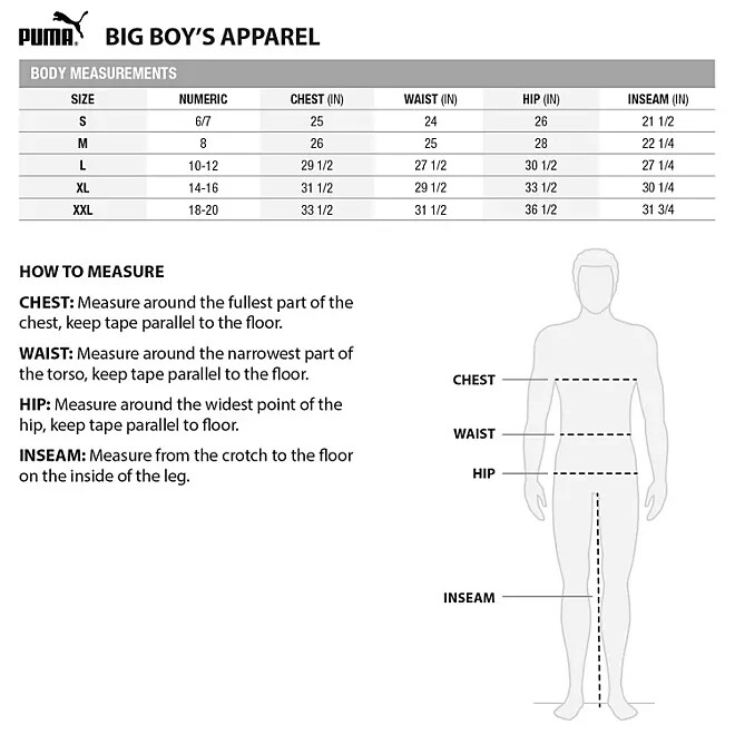 Puma Boys Active Set White Size XS New with Tags Free Shipping