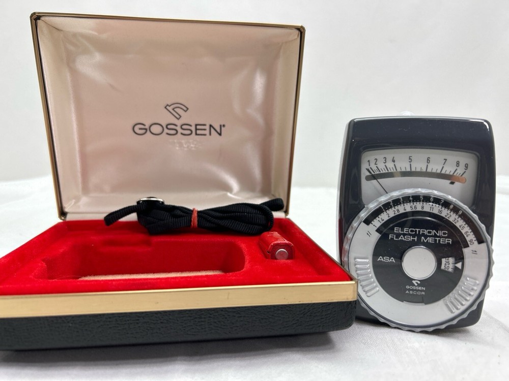 Gossen Ascor Electronic Flash Light Meter (NJL027137)