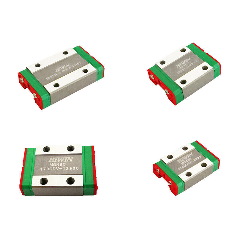 Hiwin Linear Block Slider MGN7C MGN9C MGW7C MGN7H Linear Guide CNC 3D Printer