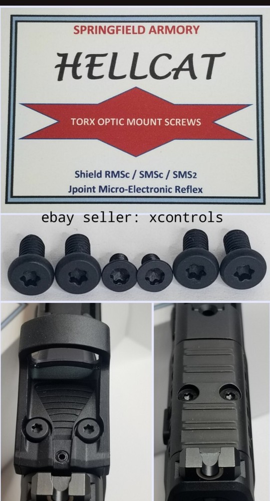 Springfield Armory Hellcat Optic Mounting Hardware Kit **LOOK**