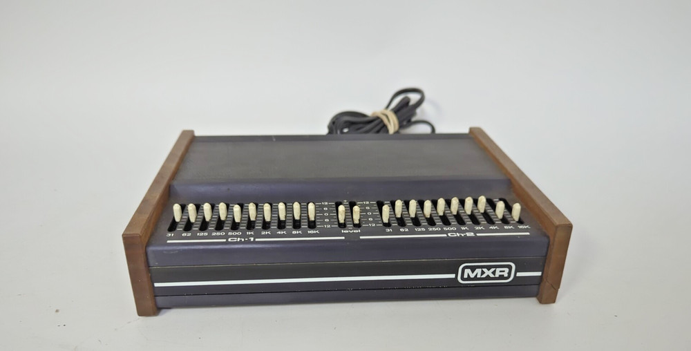 VINTAGE MXR STEREO GRAPHIC EQUALIZER 114