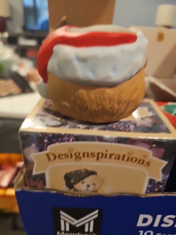 Santa Chipmunk Candleholder