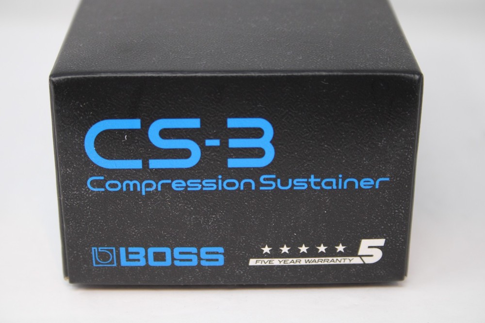 Boss CS-3 Compression Sustainer Guitar Pedal Open Box