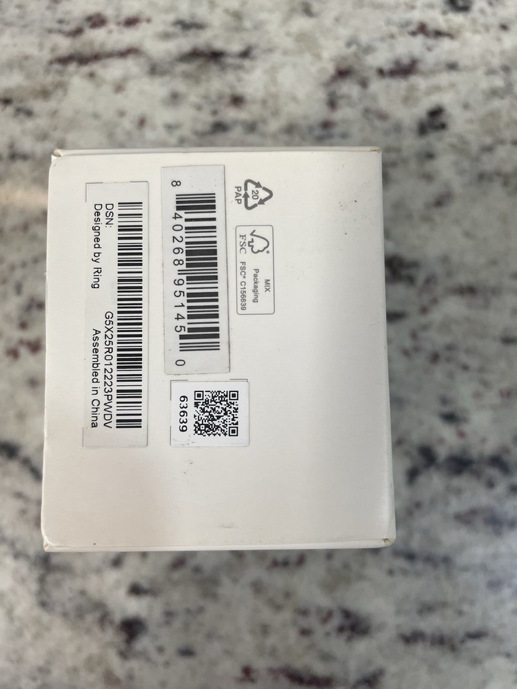 Ring Chime (2nd Gen.) Wireless Plug-In Intercom Multiple Chime Tones White