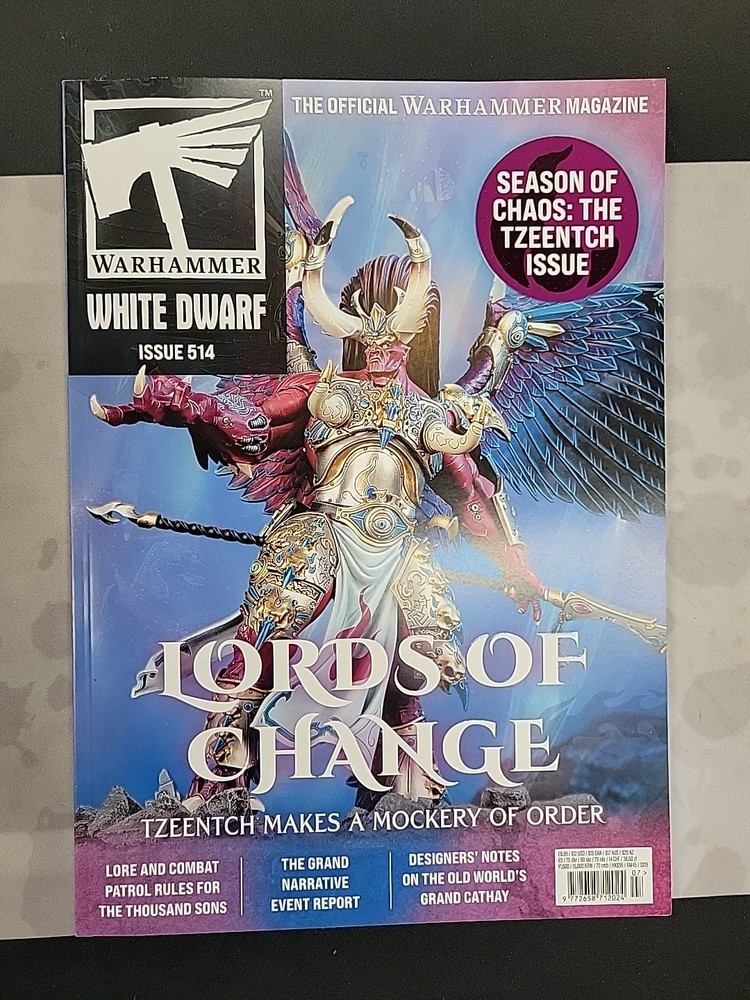 White Dwarf magazine Issue 514 Warhammer Gamesworkshop