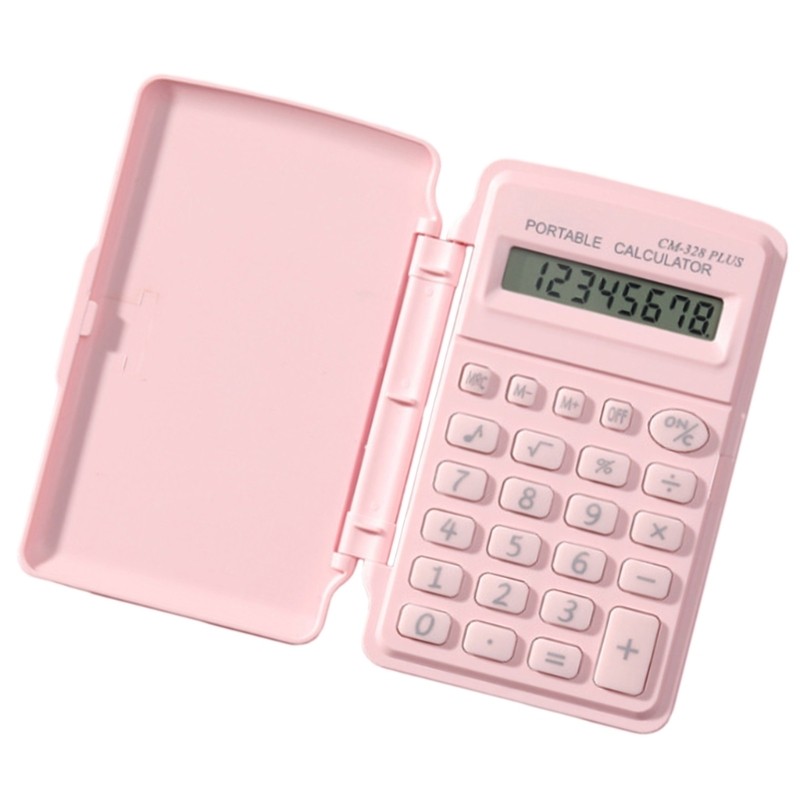 Portable 8 Digit Calculator Lightweight Design For Students Professionals