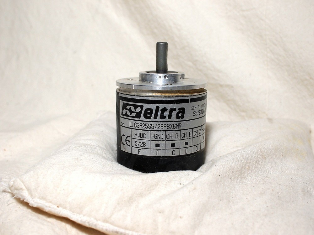 ELTRA EL63A25S5/28P8X6MR ROTARY OPTICAL ENCODER (3C)