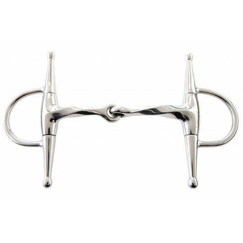 Korsteel Slow Twist Eggbutt Full Cheek Snaffle