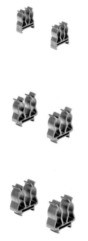 Ernst Mfg 8515 OR - Socket BOSS Combo PK ¼, ⅜, ½" Socket Clips Orange