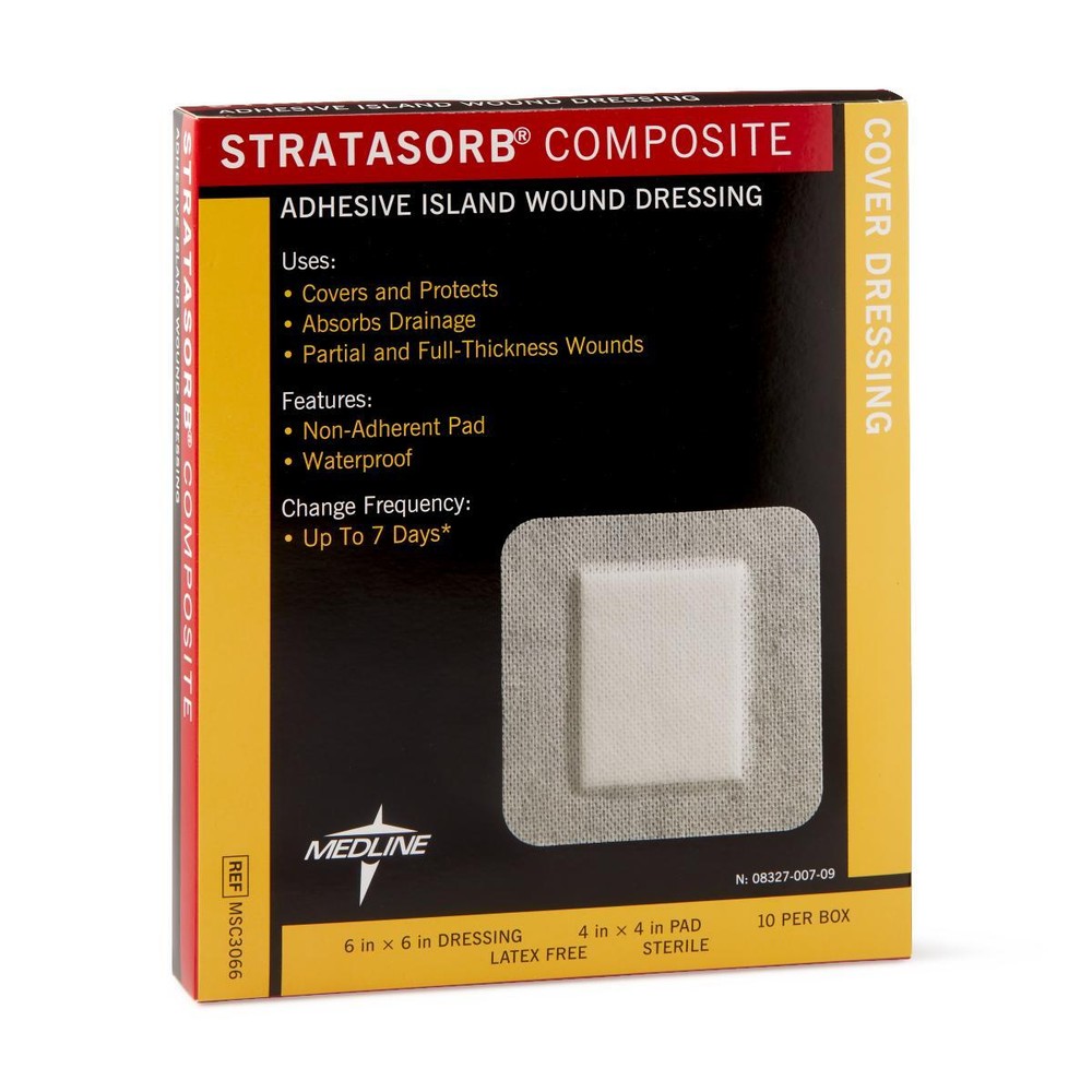 Stratasorb Composite Dressings, 6" x 6"
