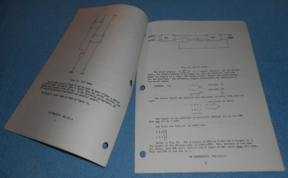 1980 US Air Force Technical Training ATC Study Guide Logic Circuit Applications