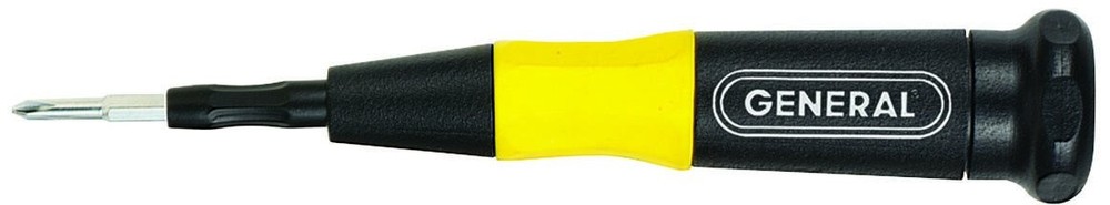 General Tools Extended Drive #751016 Screwdriver Set, 16-Piece,Silver