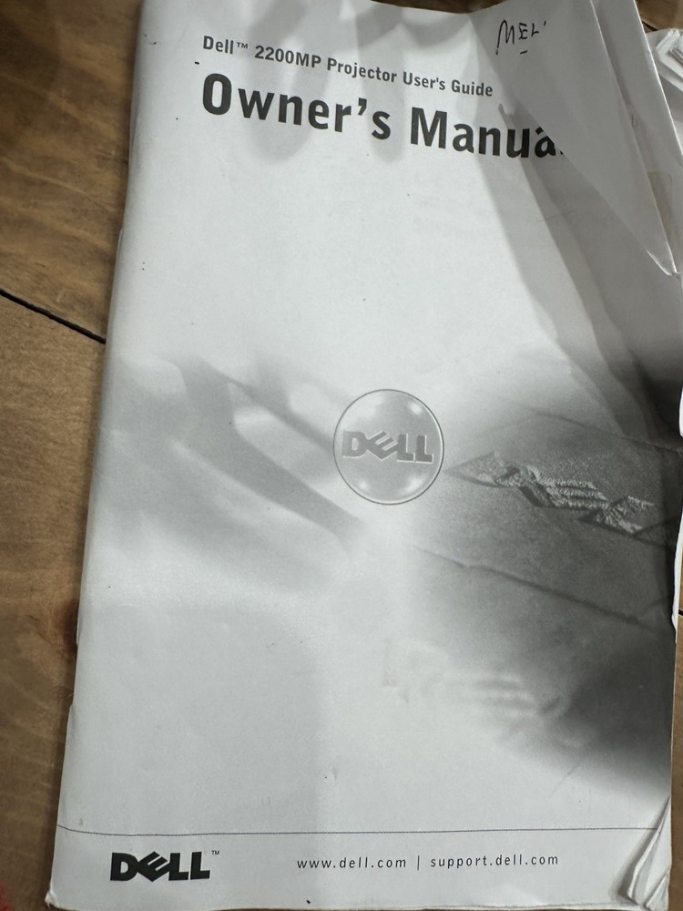 Dell 2200MP Projector Grey Computer PC VGA Genuine Tested Working