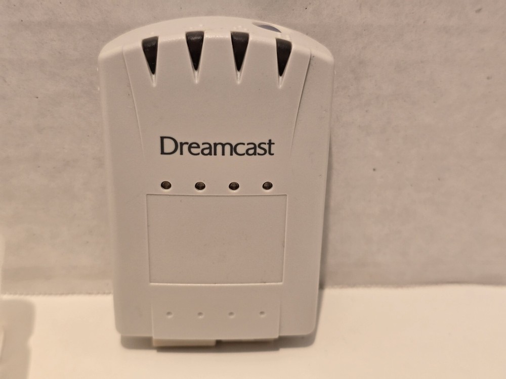 Authentic OEM Sega Dreamcast 4x Memory Card HKT-4100 Tested & Cleaned**