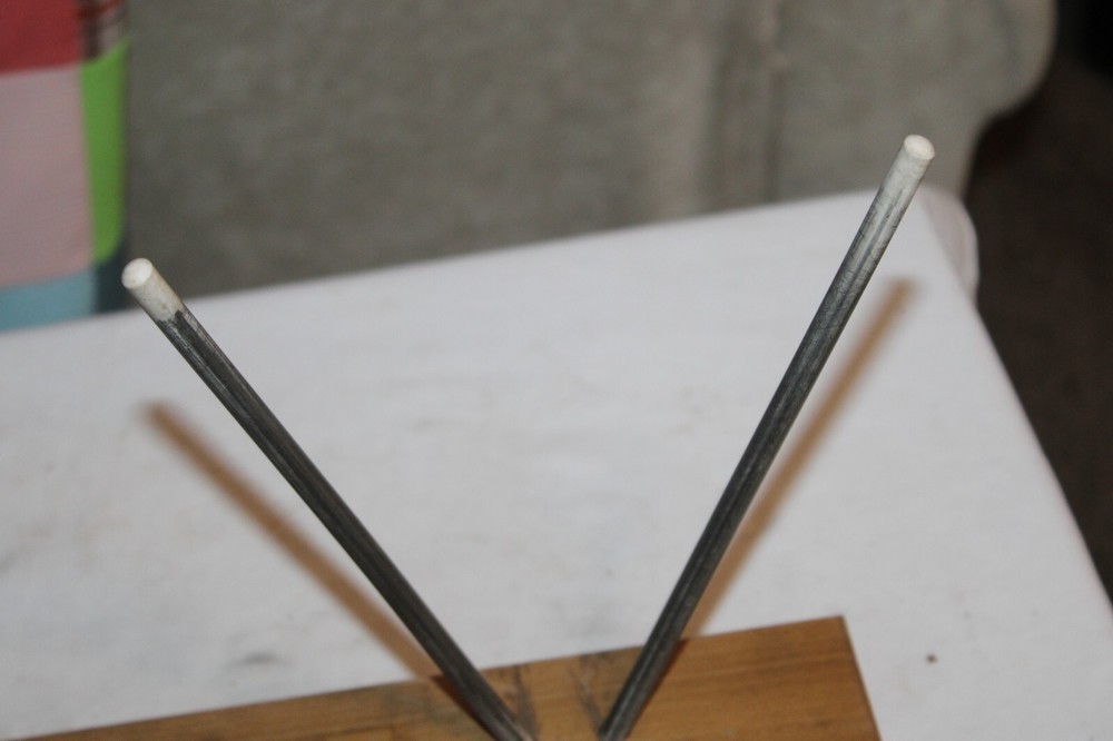 Vintage Case XX Knife Sharpener Safety Sharp Wood Case Holder Sharpening Rods