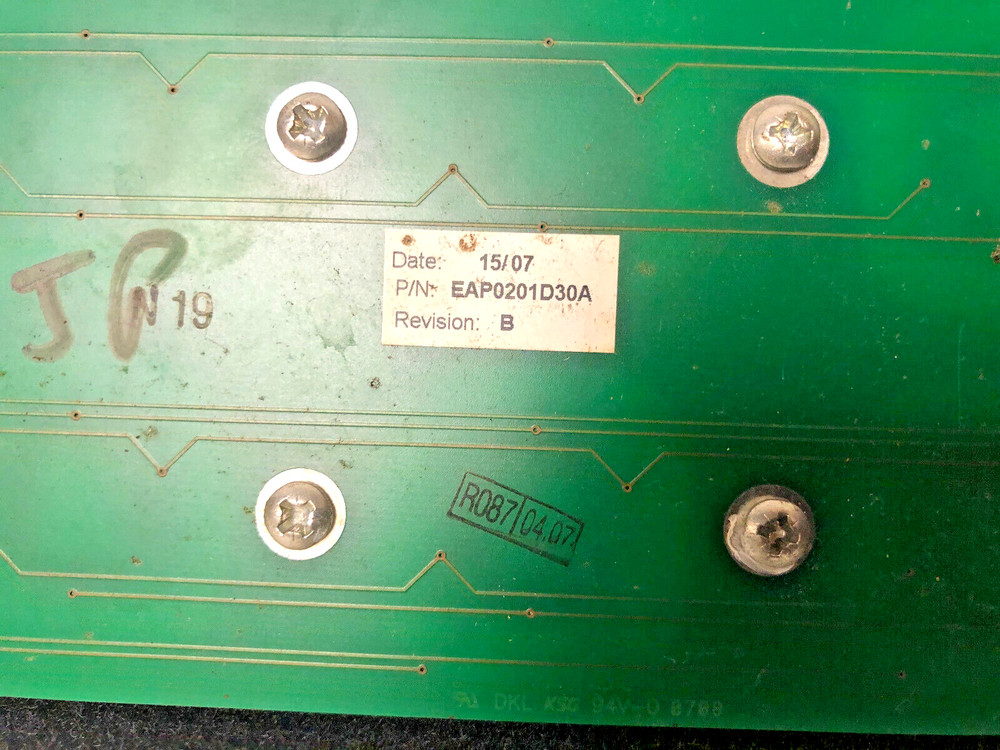 Balancer Touch Power Board Snap on EAP0201D30A John Bean EAP 0201D30A P89