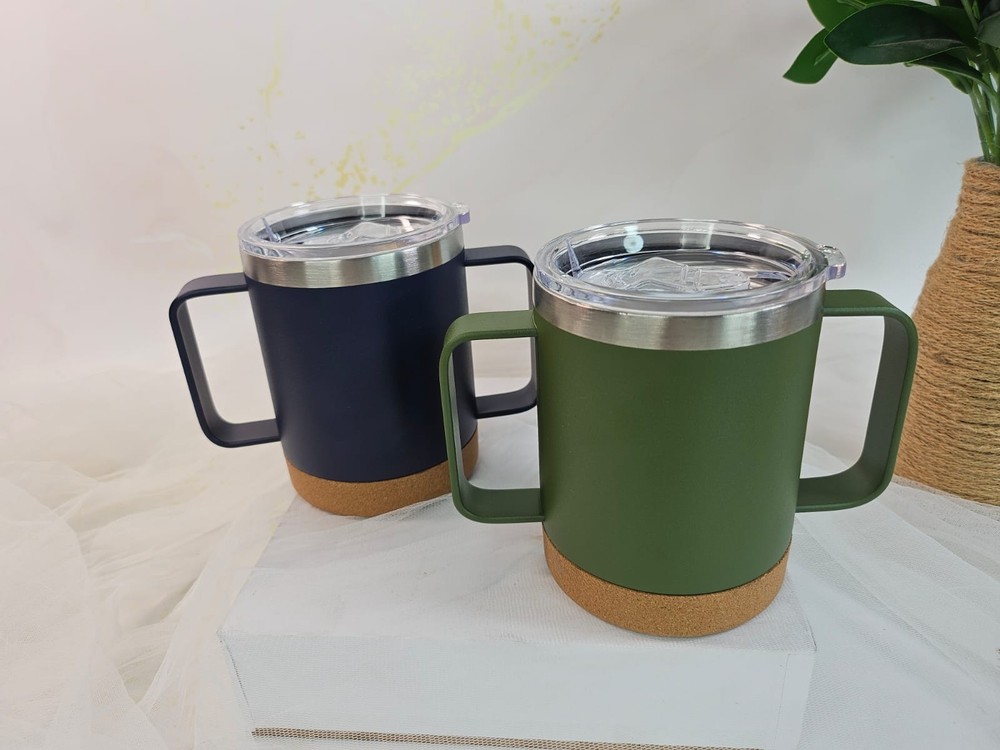 Parkinson's Mug / Cup - Double Handle & Insulated