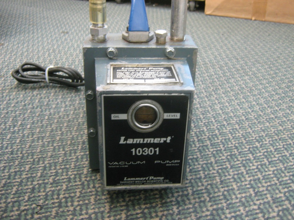 LAMMERT 10301 VACUUM PUMP
