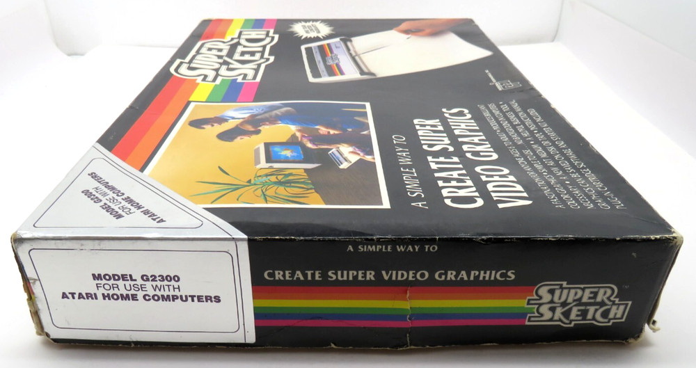 Super Sketch G2300 (1984) for Atari Home Computers Video Graphics #2