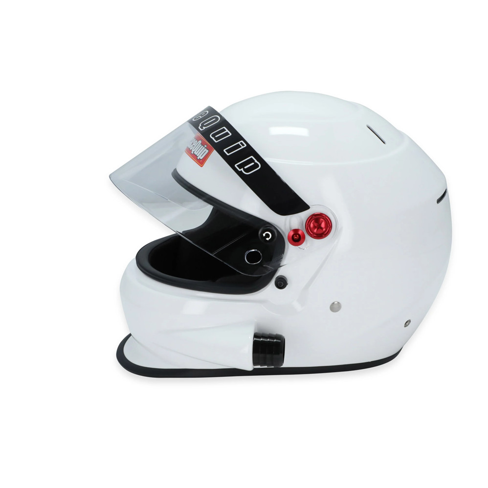 RaceQuip Pro20 Side Air Full Face Helmet Gloss White XL Snell SA2020 296116RQP