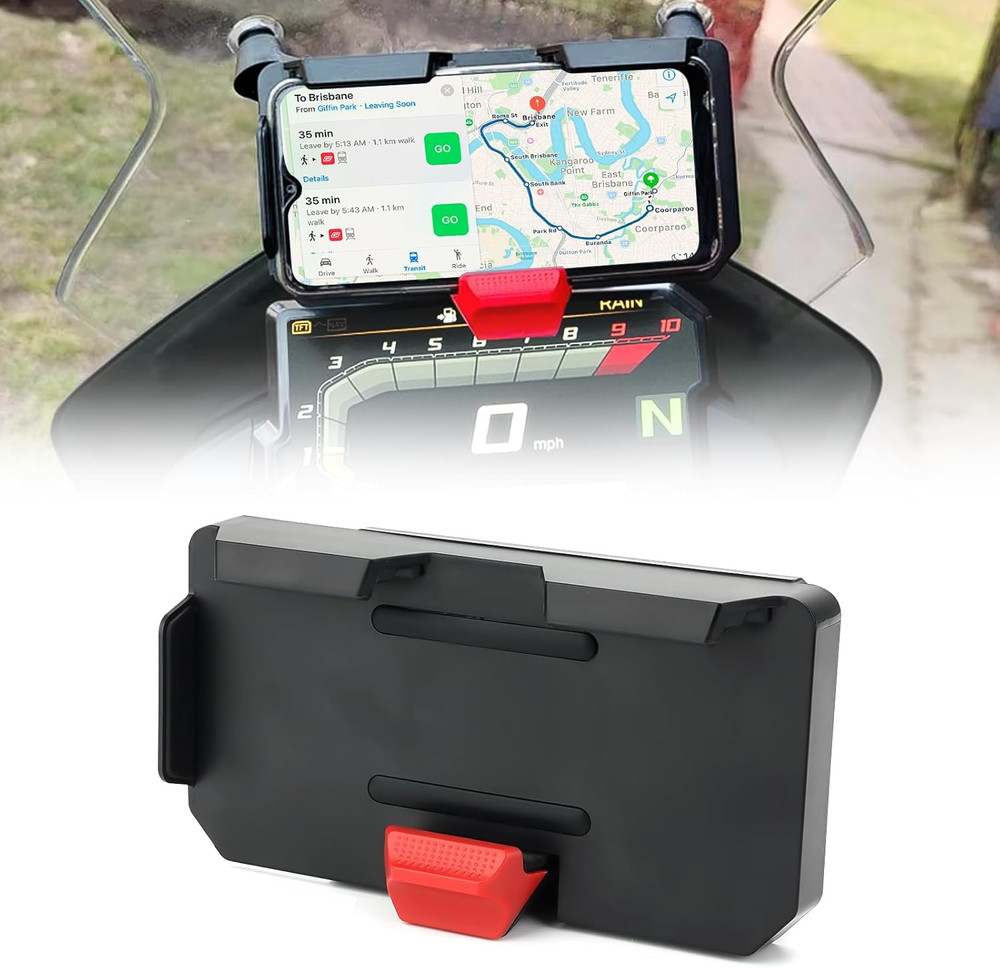 GPS Mobile Phone Motorcycle Navigation Bracket Wireless Charging Support With...
