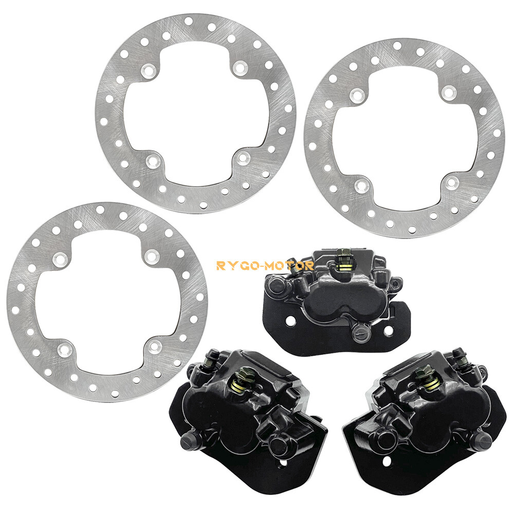 Front Rear Brake Calipers & Rotors for Can-Am Outlander 450 570 850 1000 2015-22