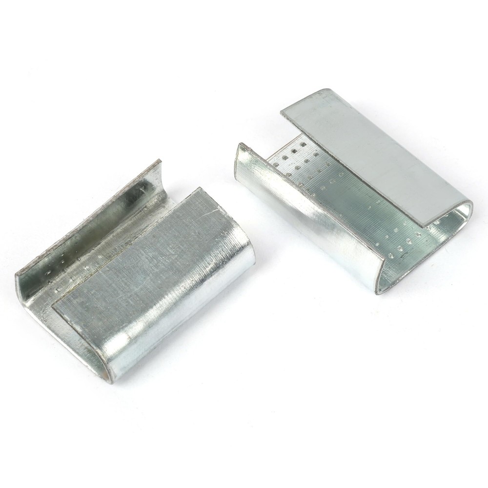 U.S. Solid 500PCS Packaging Strapping Open Serrated Seals For 5/8" Strap Width