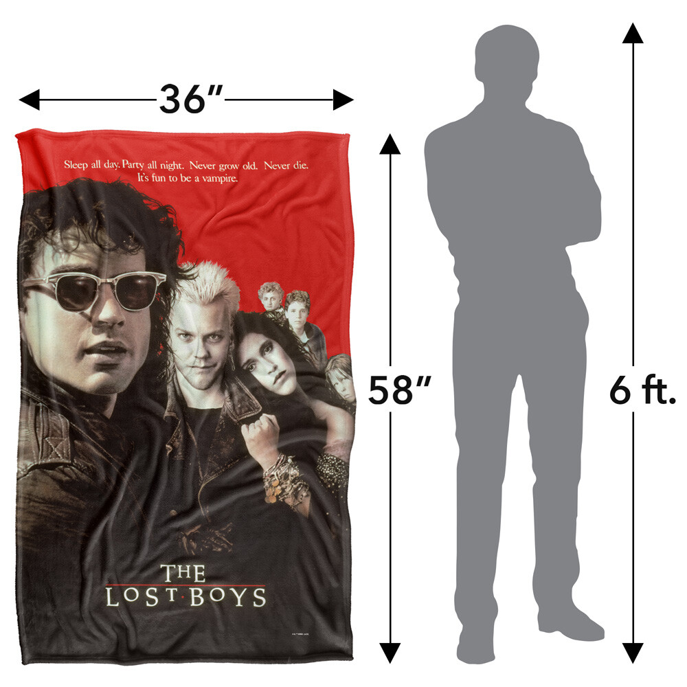 The Lost Boys Poster Silky Touch Super Soft Throw Blanket