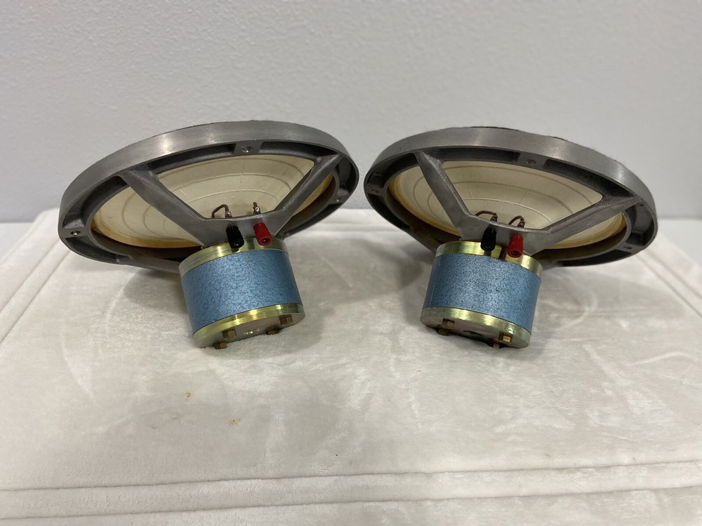 Pair HARTLEY - LUTH 220 MSG Pull Range ALNICO 10inch Speakers