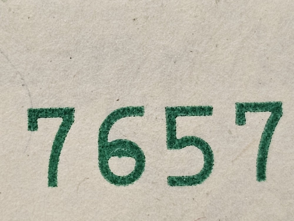 🚀 AU $1 Note-Errors Slight Offset Print, Misaligned, Double Serial Digit "6"🚀