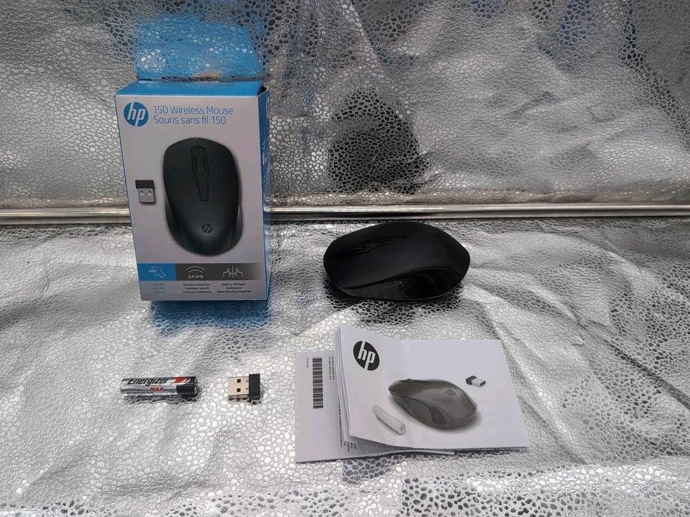 New Open Box! HP 150 Wireless Mouse (2S9L1AA)