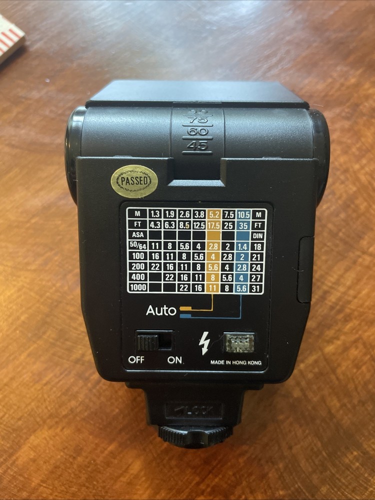 Quantaray QB-350A Universal Shoe Mount Camera Flash