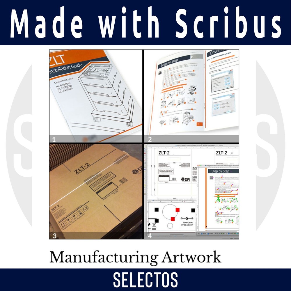 Desktop Publishing Windows & mac Scribus DVD make Cards Banners Brochures a more
