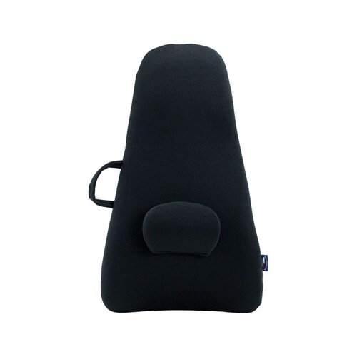 ObusForme Black Highback Backrest Support Ergonomic Lumbar & Upper Back Support