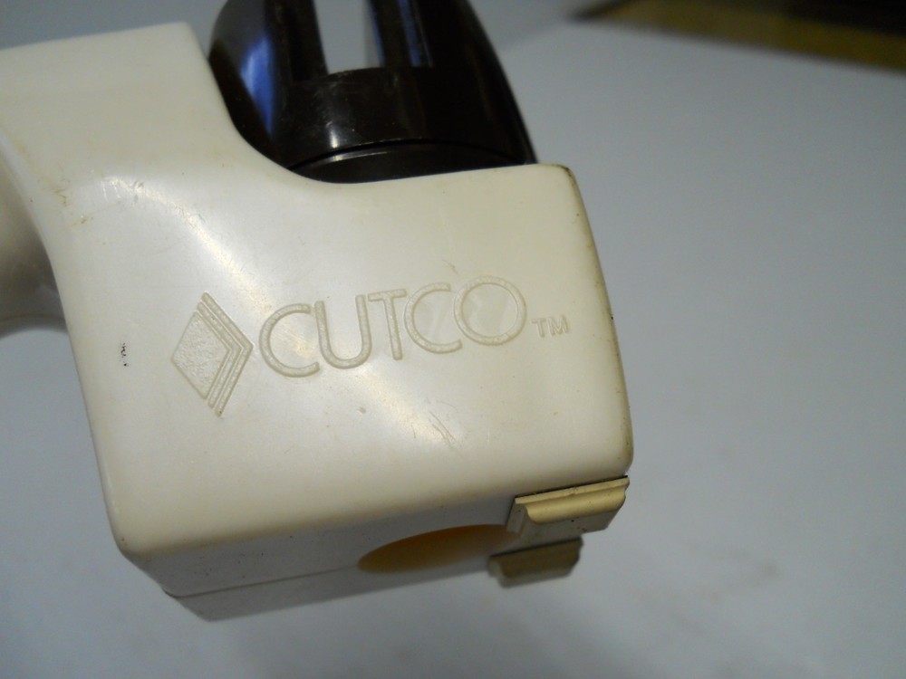 Cutco Knife Sharpener Pearl Handle Pull-Through Carbide Pat. Pending