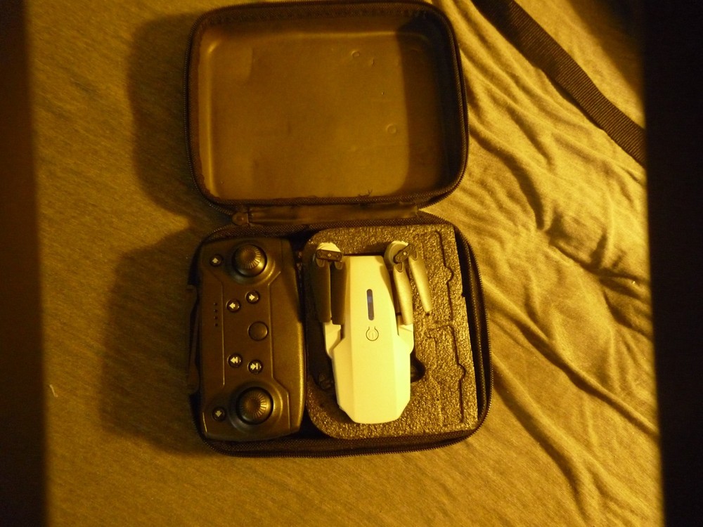 rc camera drone with case untested (read)
