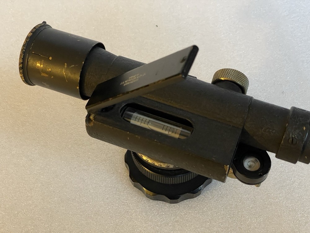 Vintage Hall Bros Surveyor's Level