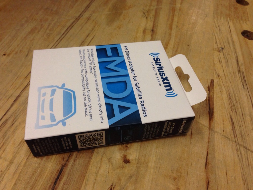 FMDA25 FM Direct Adapter for all Sirius XM Radios w/ FM Out (New)