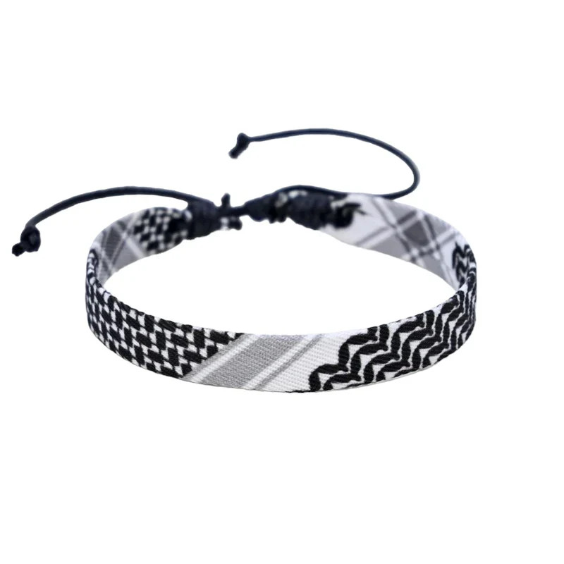Palestinian Kuffiyeh Bracelet