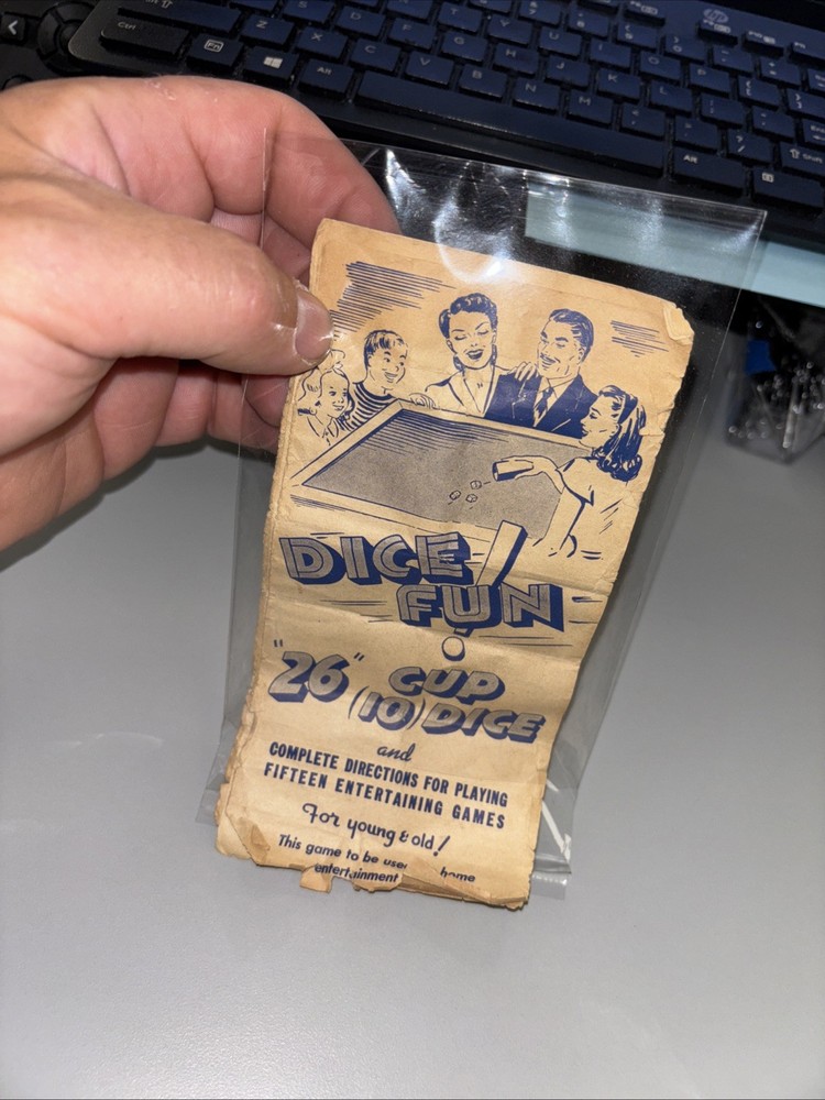 DICE FUN GAME INSTRUCTIONS