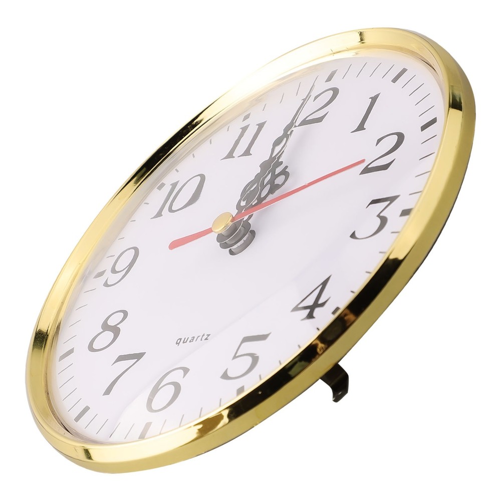 Clear Arabic Numerals Quartz Clock Insert Compact and Lightweight Design