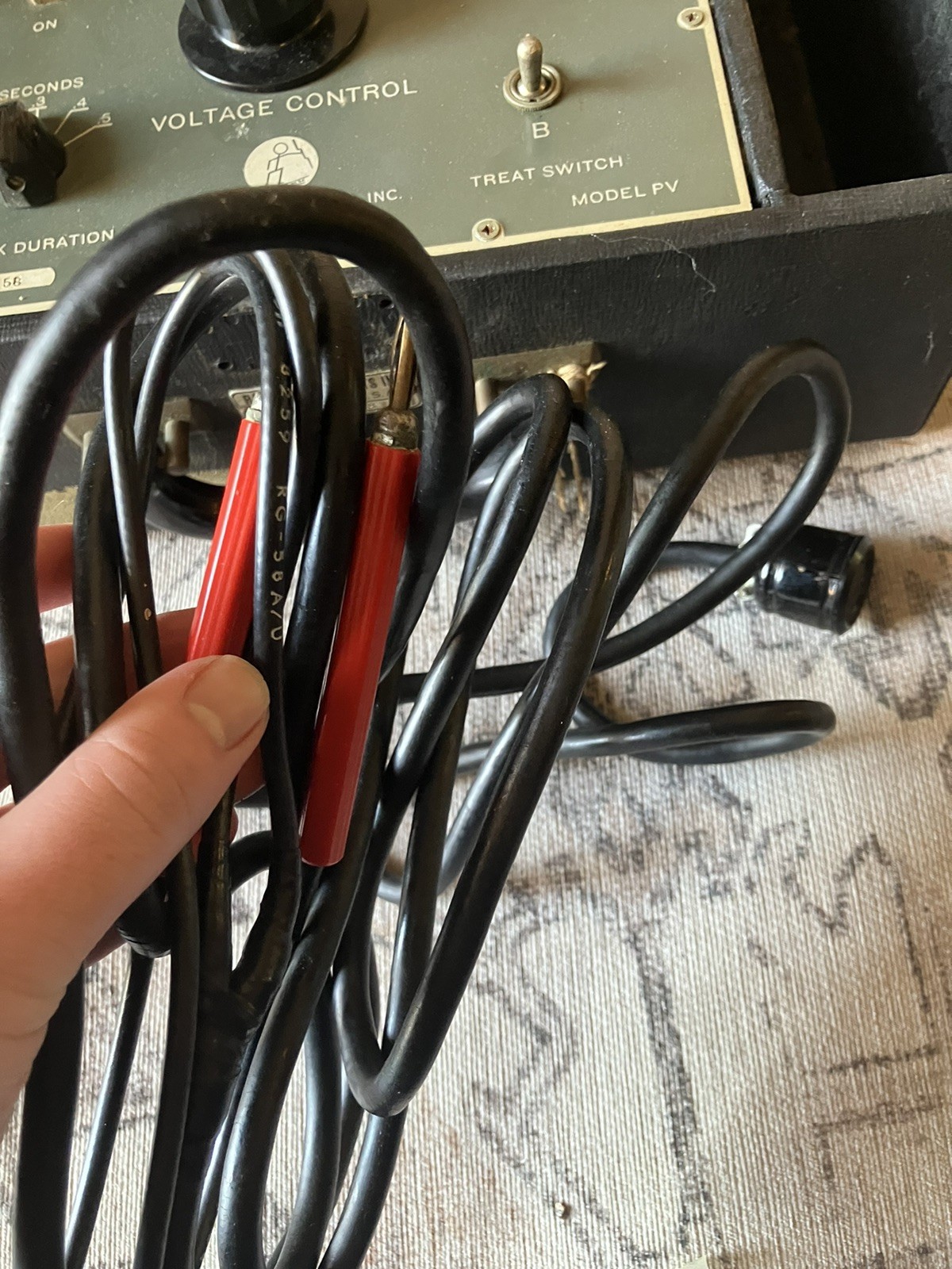 Vintage 1940s RAHM Electric Shock Therapy Machine - Quack Medicine NOT WORKING