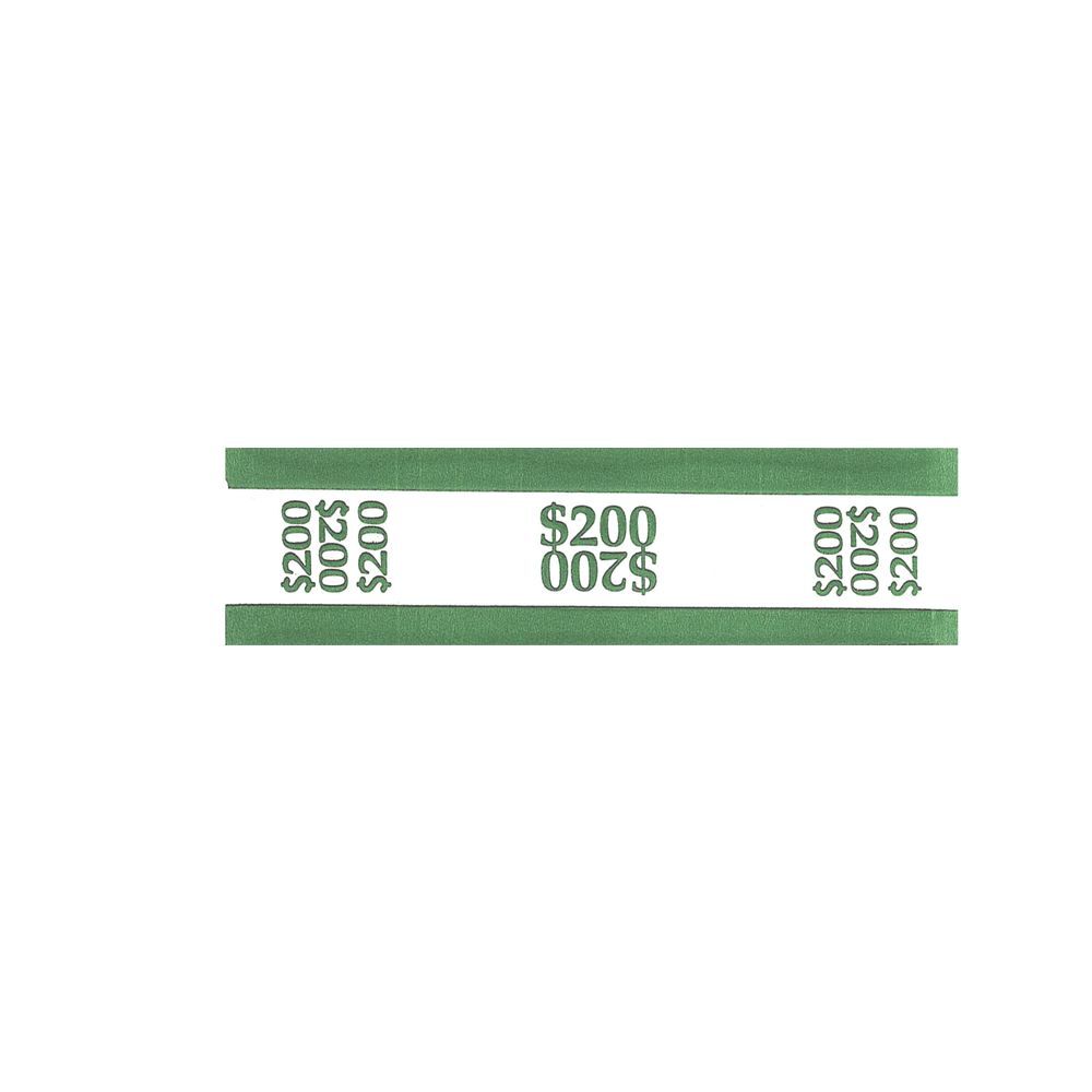 Green $200 Currency Straps, 83764