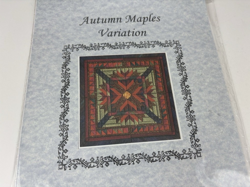 From Nancy’s Needle Tree Series Autumn Maples Variation Needlepoint Pattern 1S