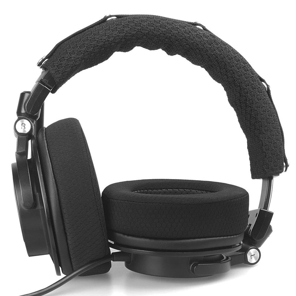 Upgraded Replacement Earpads Cushions for HyperX Cloud/Alpha, Audio Black