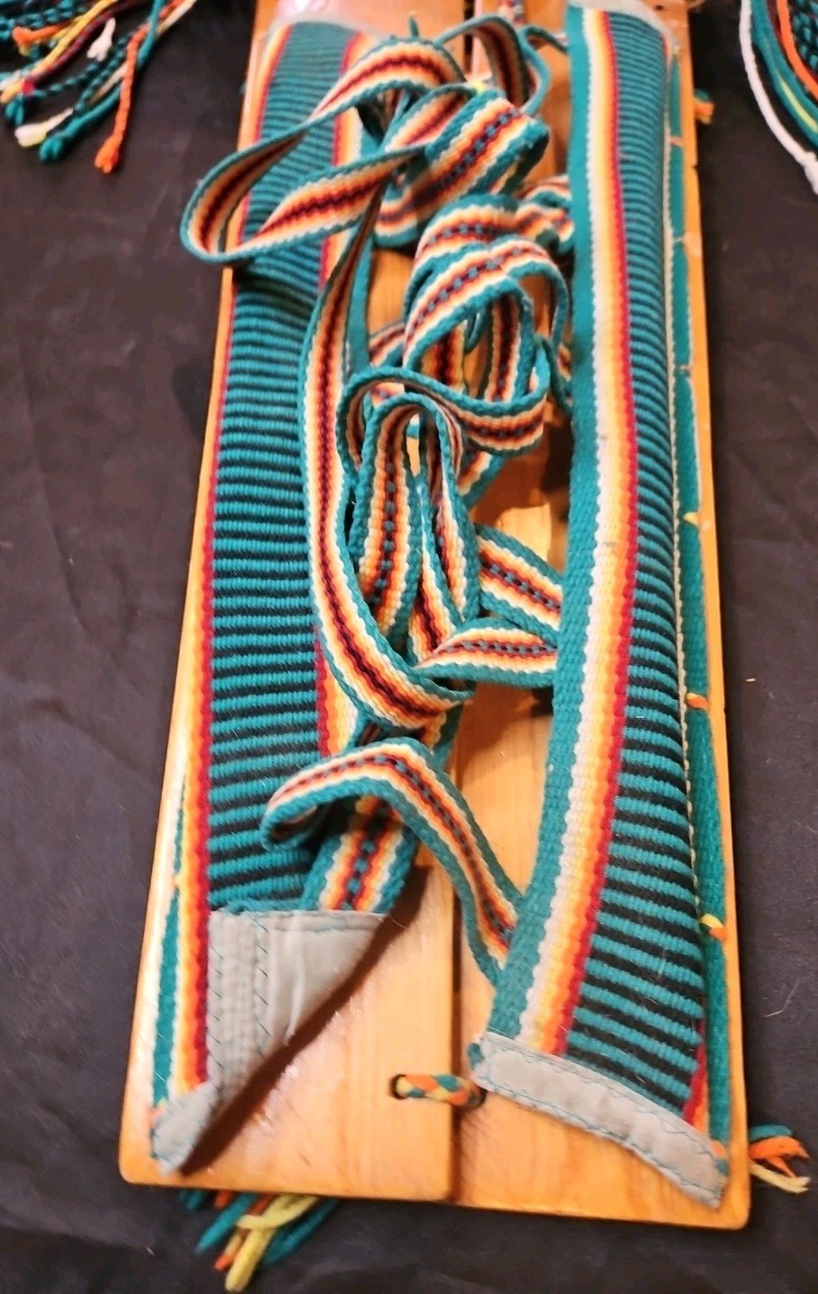 Traditional Native American Cedar Cradle Board Handmade