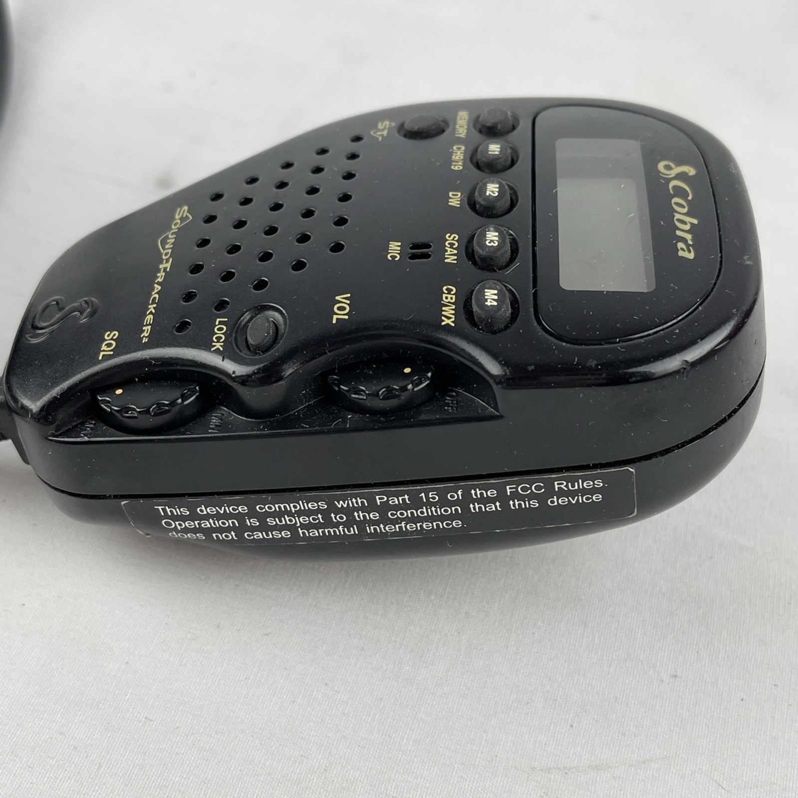 Cobra Sound Tracker Model 75 WX ST CB Microphone