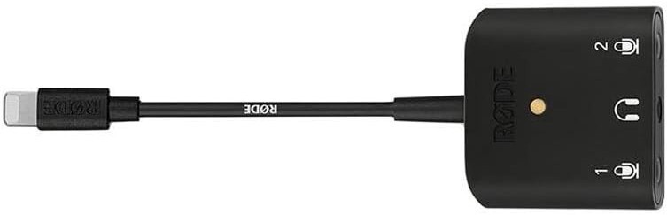 Rode SC6-L Dual TRRS Input Lightning Mobile Interface for Apple iOS Devices New